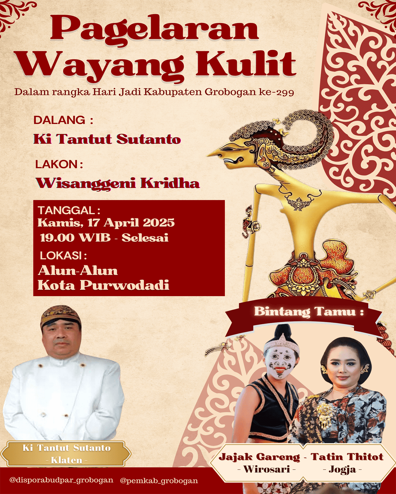 Pagelaran Wayang Kulit