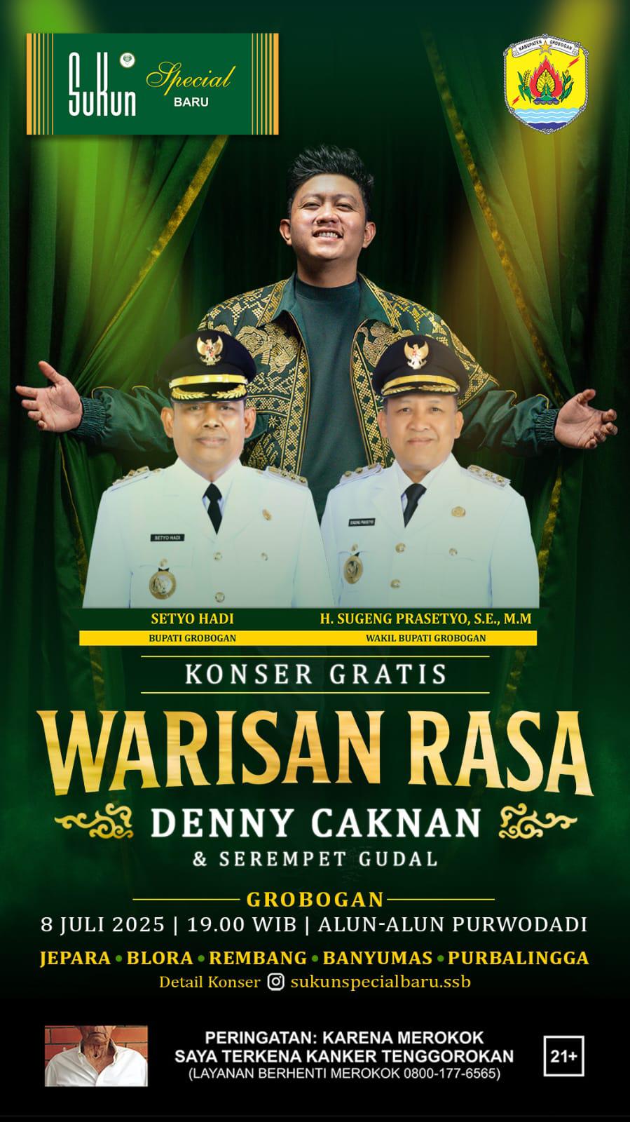 Konser Gratis! Warisan Rasa