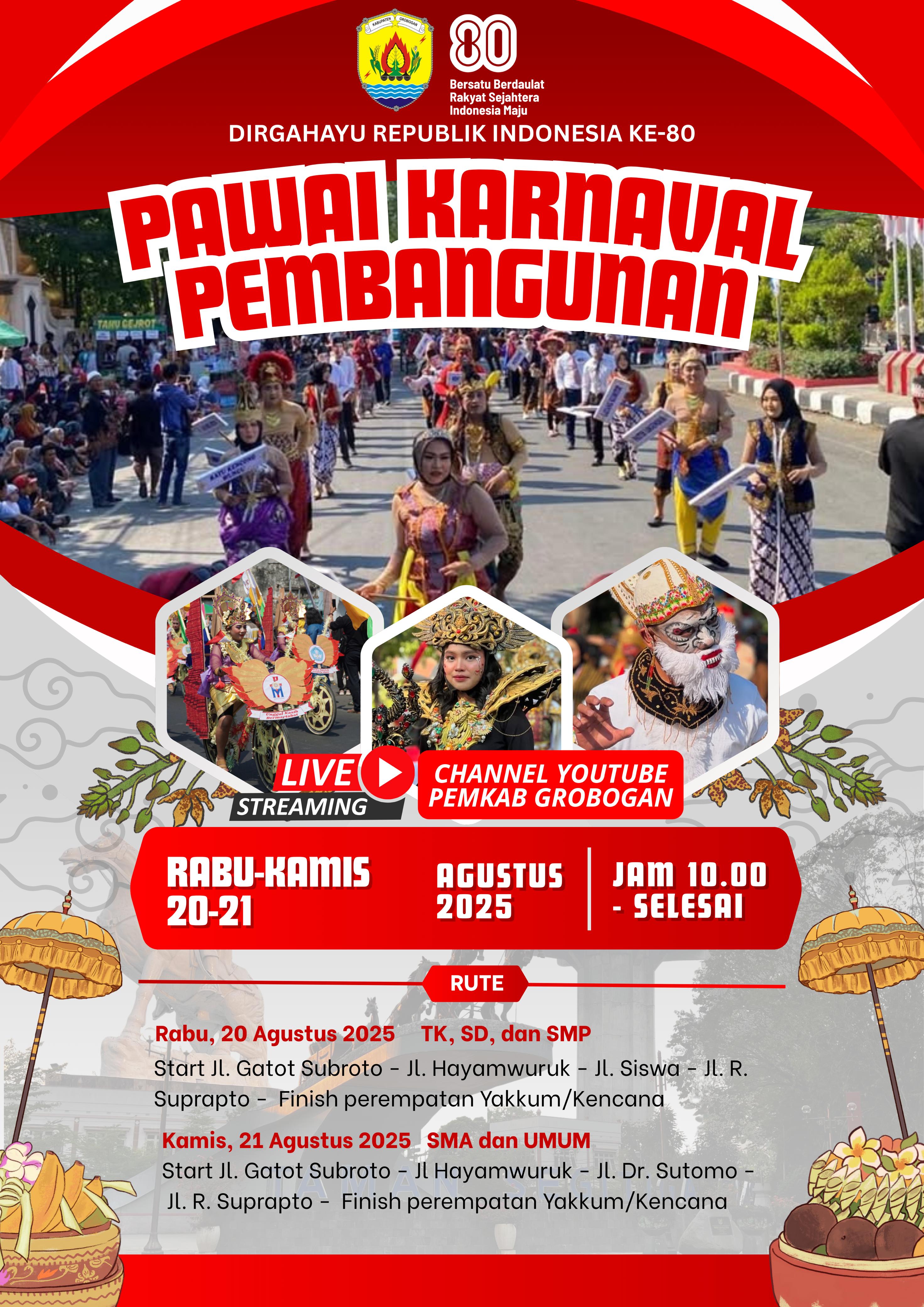 Pawai Karnaval Pembangunan