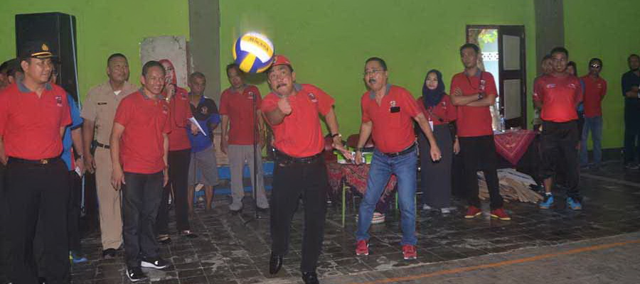 79 Tim Ambil Bagian dalam Turnamen Voli Bupati Grobogan Cup 2018