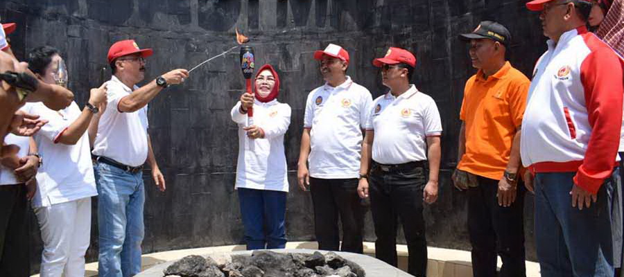 Api Obor Porprov Jateng 2018 Diambilkan dari Api Abadi Mrapen