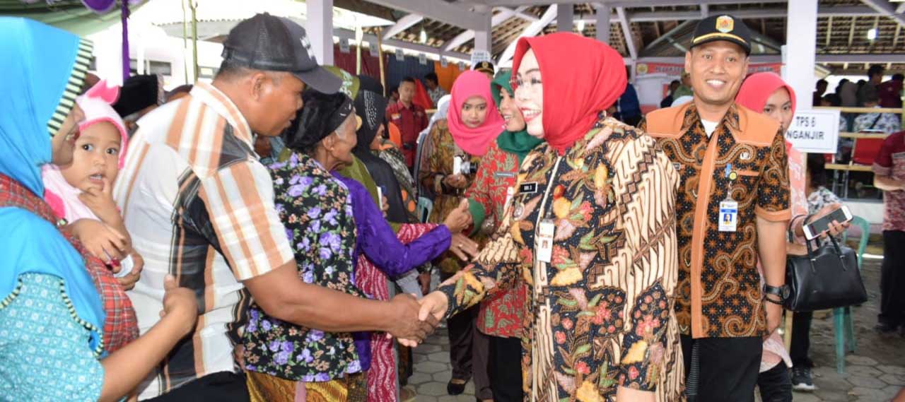  Bupati Grobogan dan Jajaran Forkompinda Pantau Pelaksaan Pilkades Serentak 2018