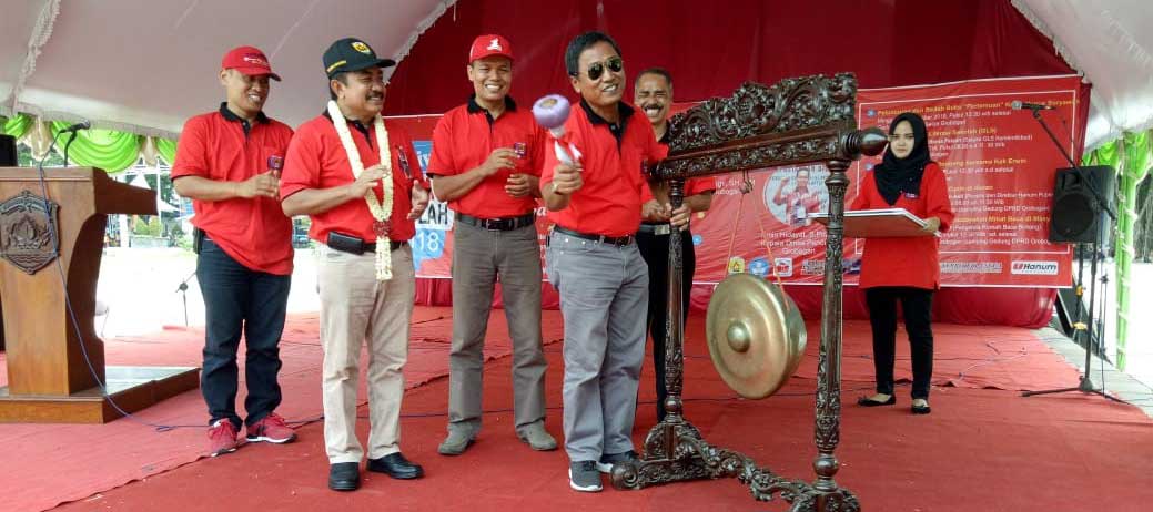  Sekda Grobogan Buka Festival Literasi 2018 di Alun-alun Purwodadi