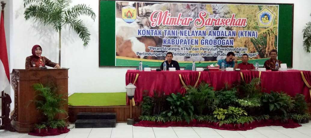  Bupati Grobogan Harapkan Peran KTNA dalam Mendukung Swasembada Pangan