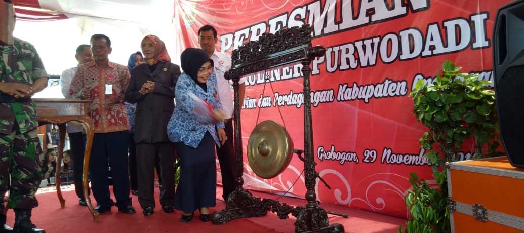  Bupati Grobogan Resmikan Pusat Kuliner Purwodadi