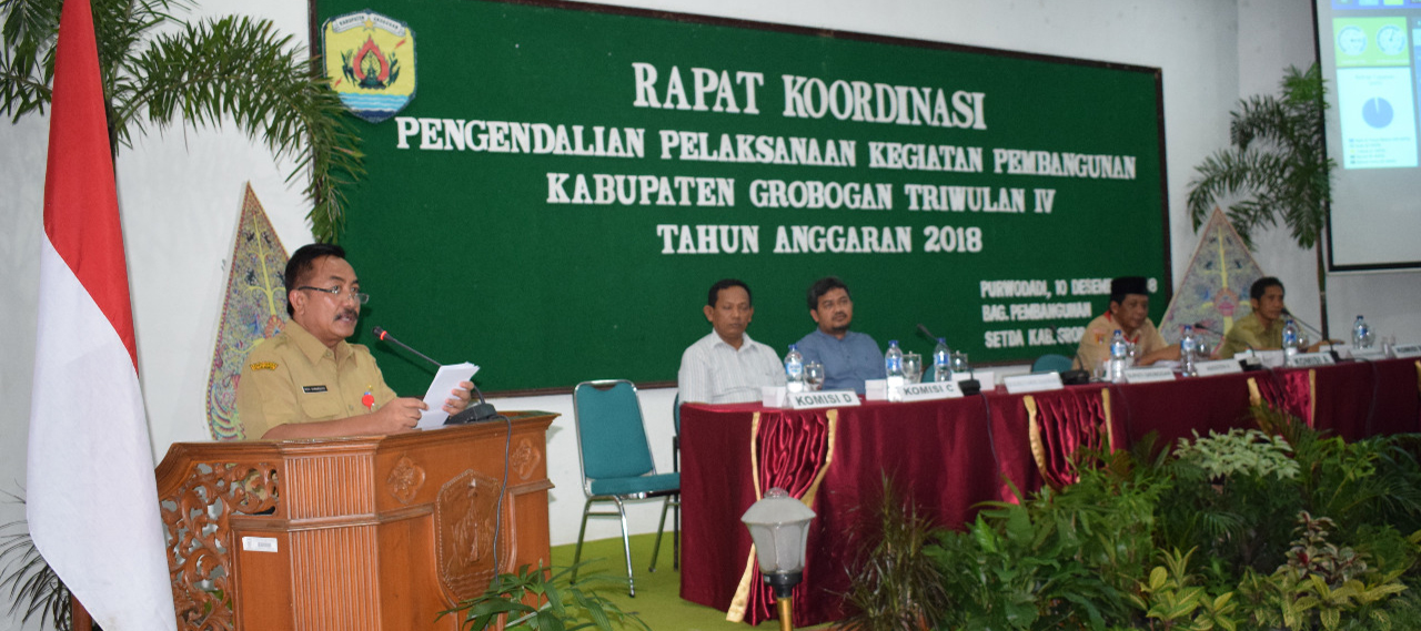  Jelang Akhir Tahun OPD Diminta  Akselerasi Pelaksanaan Kegiatan Fisik