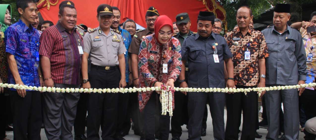     Bupati Grobogan Resmikan Proyek Perbaikan Jalan Menuju Lokasi Wisata Waduk Nglangon