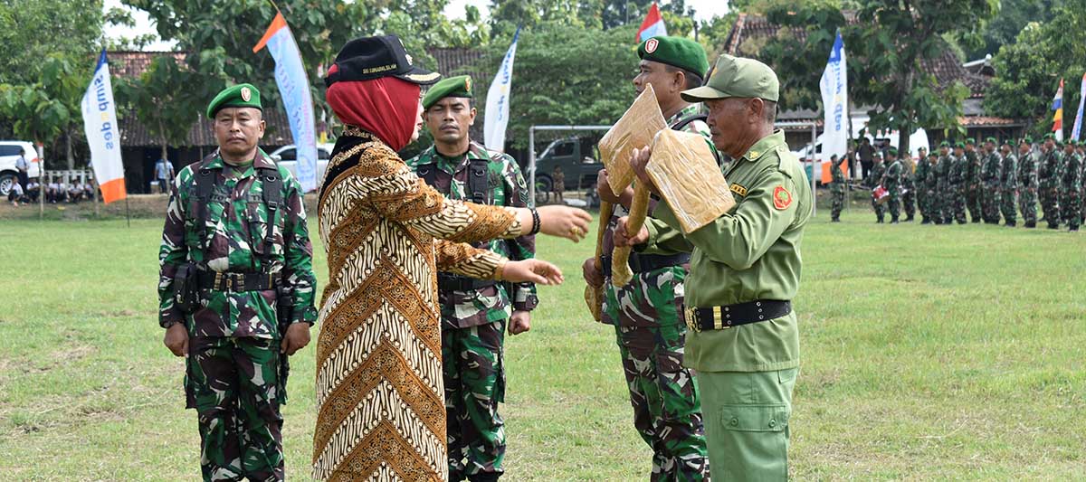 Bupati Grobogan Buka TMMD Sengkuyung Tahap ! Tahun 2019