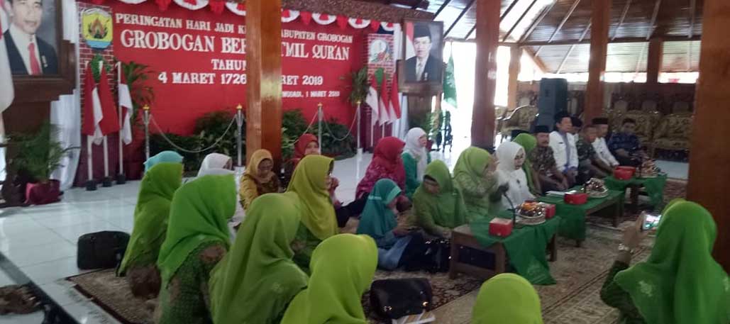 Bupati Grobogan dan FKPD Hadiri Acara Khotmil Quran di Pendapa Kabupaten