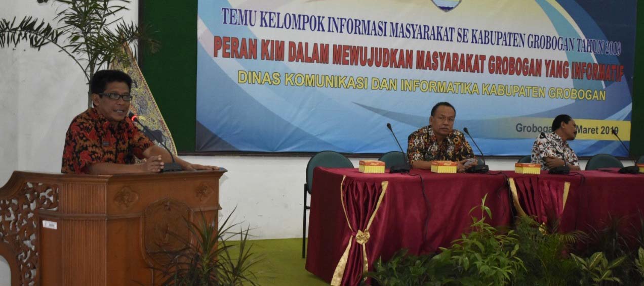  Semua Desa di Grobogan Diharapkan Bentuk Kelompok Informasi Masyarakat
