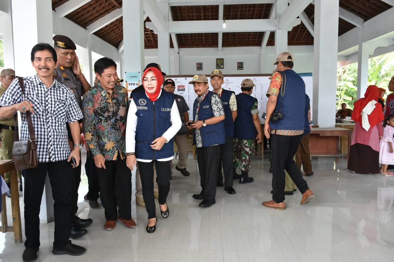 Pantau Pelaksanaan Pemilu, Bupati dan FKPD Kunjungi TPS di 3 Kecamatan