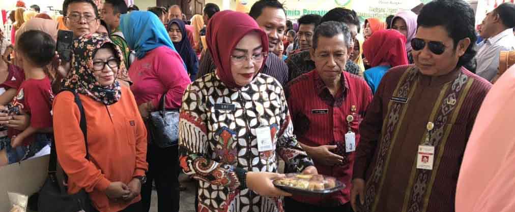 Bupati Grobogan Buka Kegiatan Pasar Murah Ramadan 2019 di Desa Teguhan