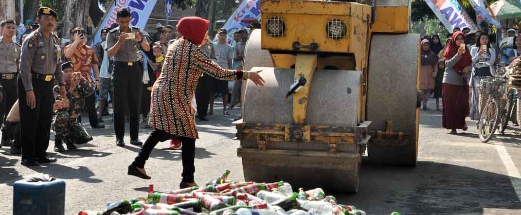 Bupati Grobogan Dukung Pemberantasan Peredaran Miras