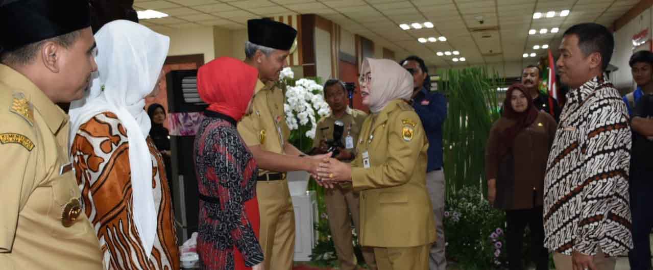 Bupati Grobogan Hadiri Open House Bersama Gubernur dan Wakil Gubernur Jateng