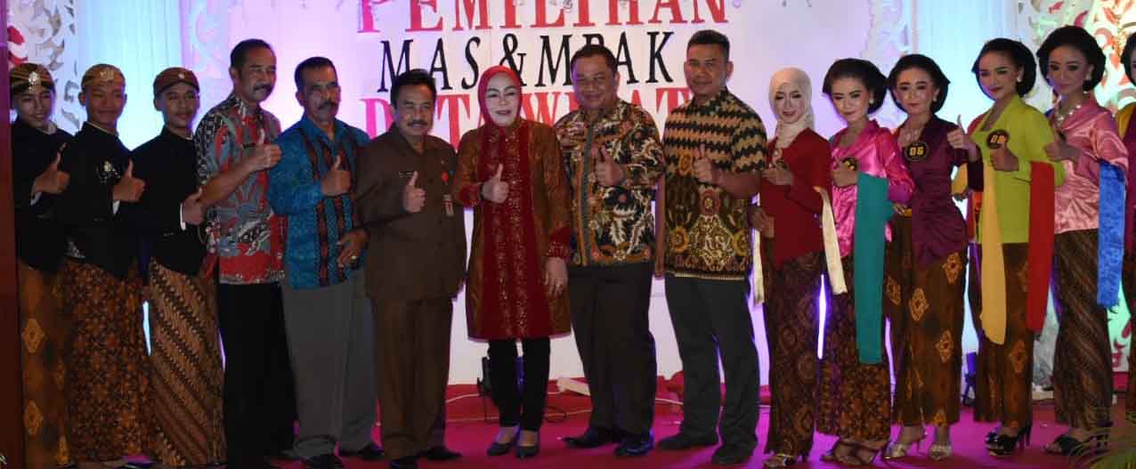 Pemenang Mas dan Mbak Grobogan Diminta Lebih Giat Promosikan Potensi Pariwisata