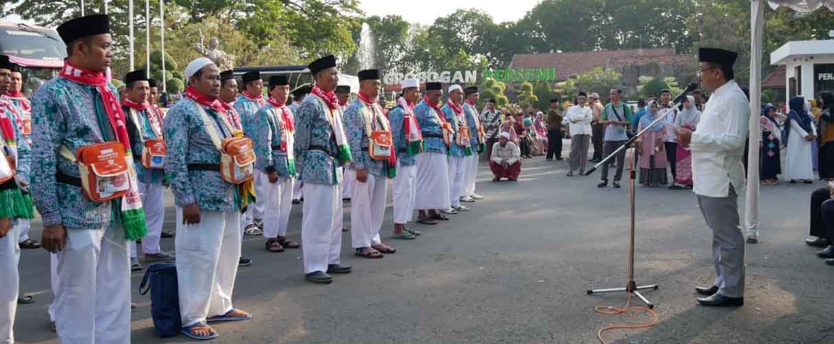 Empat Kloter Jemaah Haji Grobogan Diberangkatkan Menuju Tanah Suci