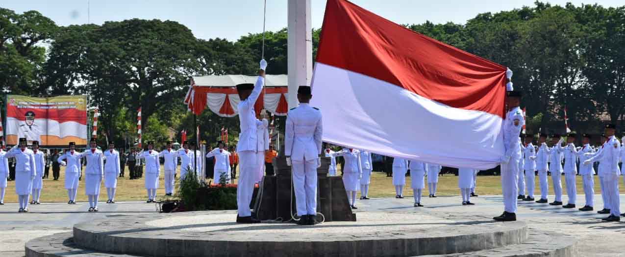  Peringati HUT Ke-74 Kemerdekaan RI, Bupati Ajak Masyarakat Perkokoh Persatuan dan Kesatuan