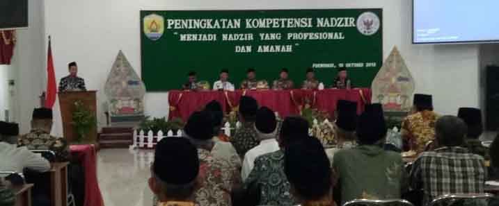 Punya Tugas Berat, Sekda Grobogan Minta Kompetensi Nadzir Selalu Ditingkatkan