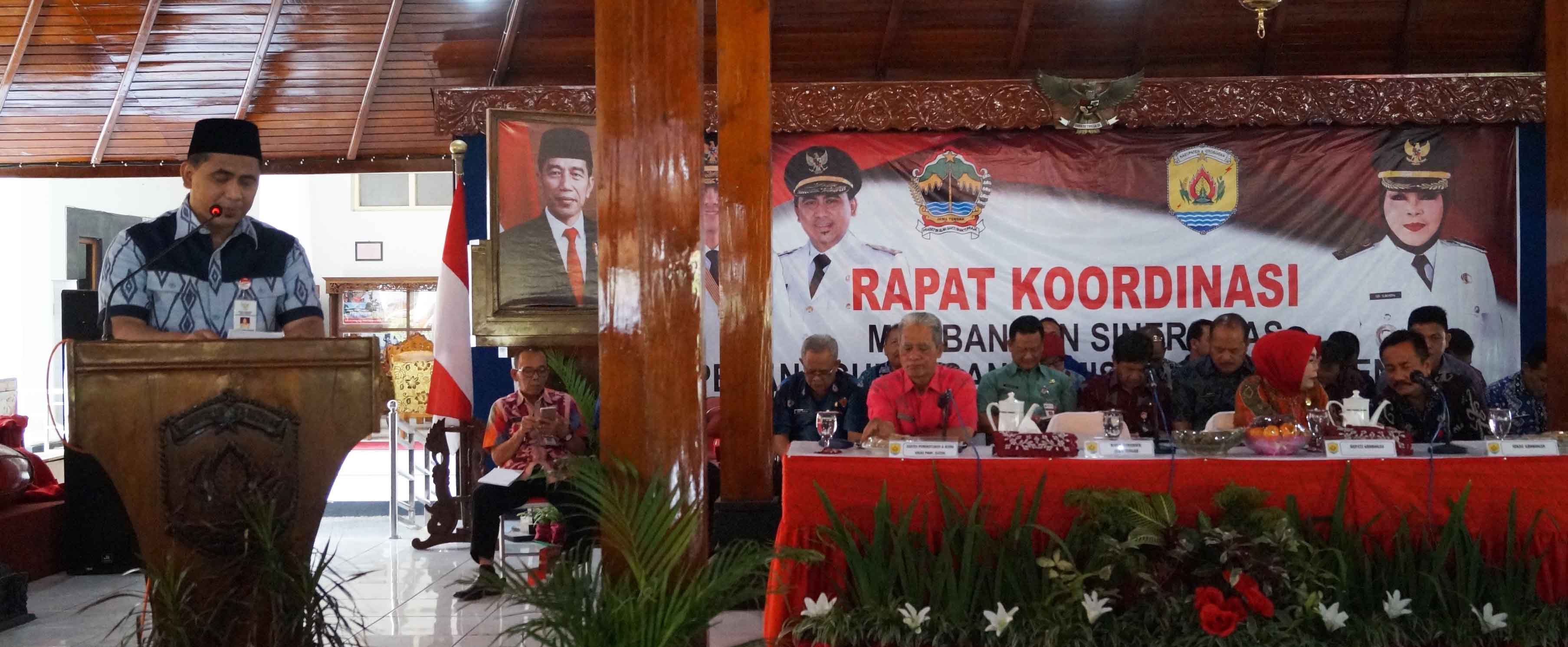 Wagub Jateng Pimpin Rakor Membangun Sinergi Penanggulangan Kemiskinan di Grobogan