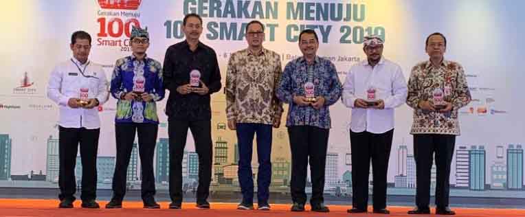 Pemerintah Kabupaten Grobogan Raih Penghargaan Best Smart Environment