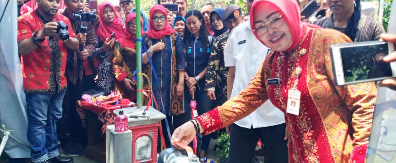    Bupati Grobogan Resmikan Penggunaan Sarana Air Minum Program Pamsimas
