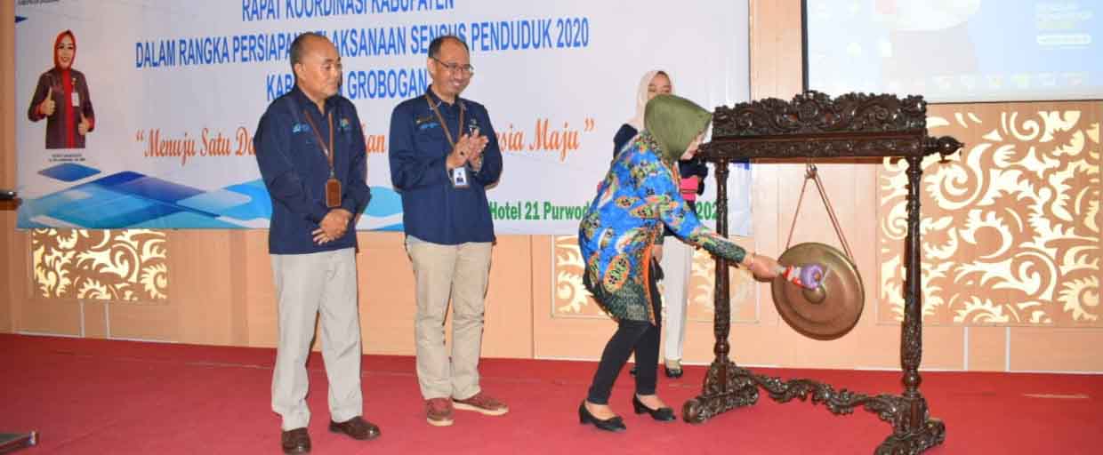 Bupati Grobogan Minta Semua Pihak Ikut Sukseskan Pelaksanan Sensus Penduduk 2020