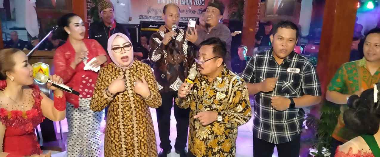    Malam Keakraban Peringatan Hari Pers Nasional 2020 Berlangsung Meriah