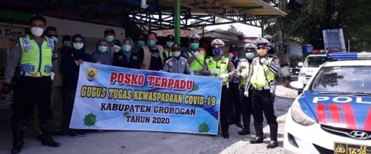 LAPORAN GUGUS TUGAS PENINGKATAN KEWASPADAAN TERHADAP RISIKO PENULARAN INFEKSI CORONA VIRUS DISEASE 2019 (COVID-19) KABUPATEN GROBOGAN (Rabu, Tanggal 25 Maret 2020)