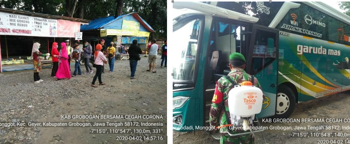 LAPORAN GUGUS TUGAS PENINGKATAN KEWASPADAAN TERHADAP RISIKO PENULARAN INFEKSI CORONA VIRUS DISEASE 2019 (COVID-19) KABUPATEN GROBOGAN (Kamis, Tanggal 02 April 202)
