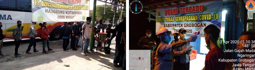 LAPORAN HARIAN GUGUS TUGAS PERCEPATAN PENANGANAN CORONA VIRUS DISEASE 2019 KABUPATEN GROBOGAN (Minggu, Tanggal 12 April 2020)