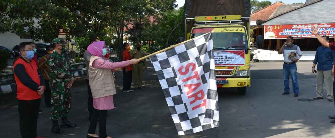 Pemkab Grobogan Kirim Bantuan Sembako untuk Perantau di Jabodetabek