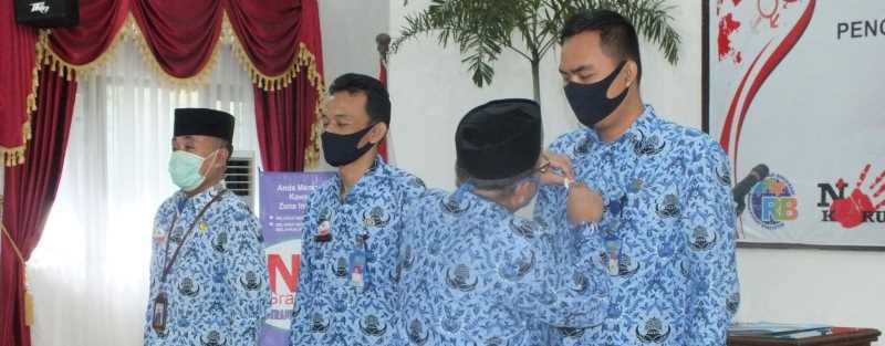 Tingkatkan Pelayanan Publik, BPS Grobogan Gelar Pencanangan Zona Integritas