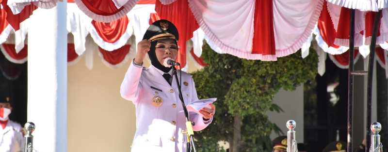 Jadi Irup HUT RI, Bupati Grobogan Ajak Masyarakat Tetap Semangat Menghadapi Segala Tantangan