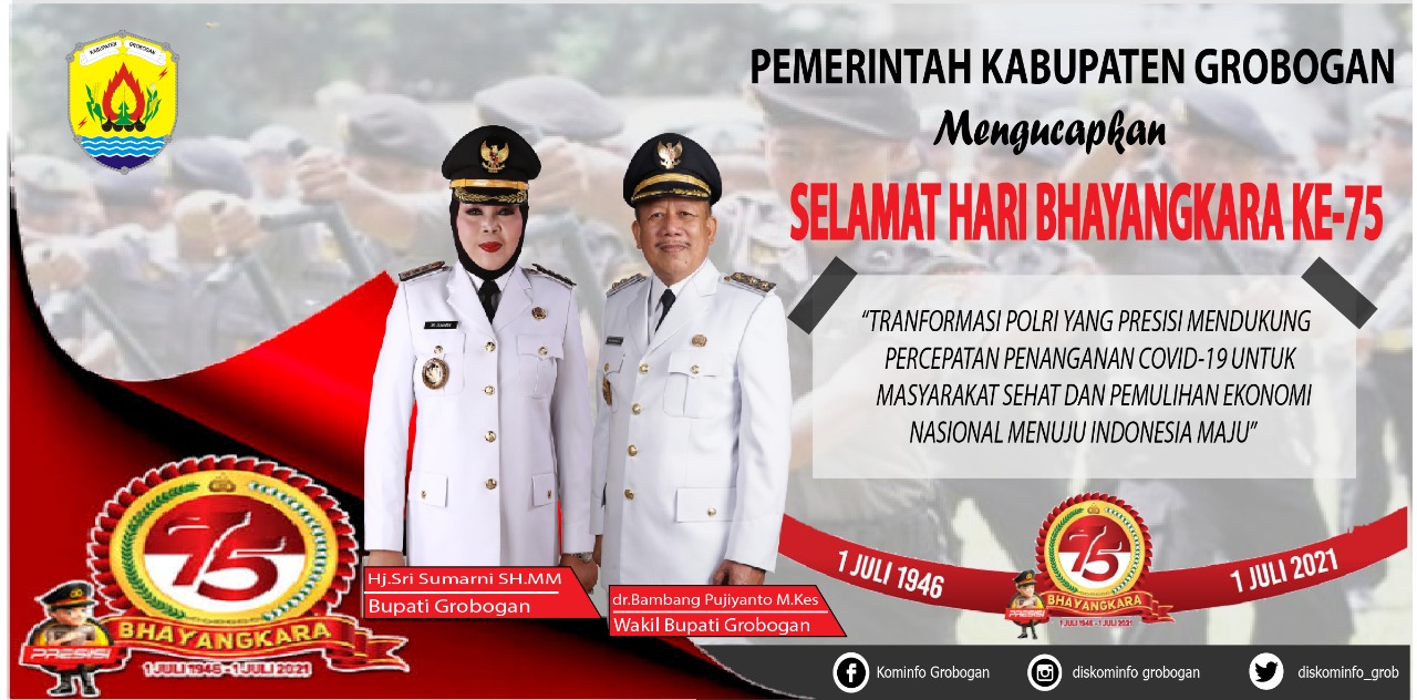 Selamat Hari Bhayangkara ke- 75
