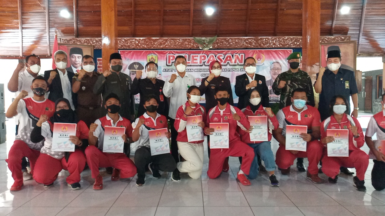 Bupati Grobogan Lepas 33 Atlet untuk Berlaga di Pon XX Papua 2021
