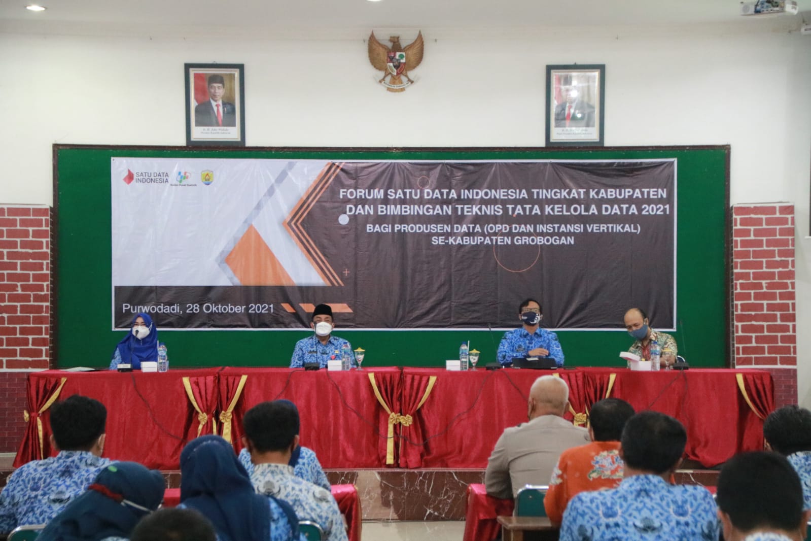 Diskominfo Grobogan Gelar Bimbingan Teknis Tata Kelola Data