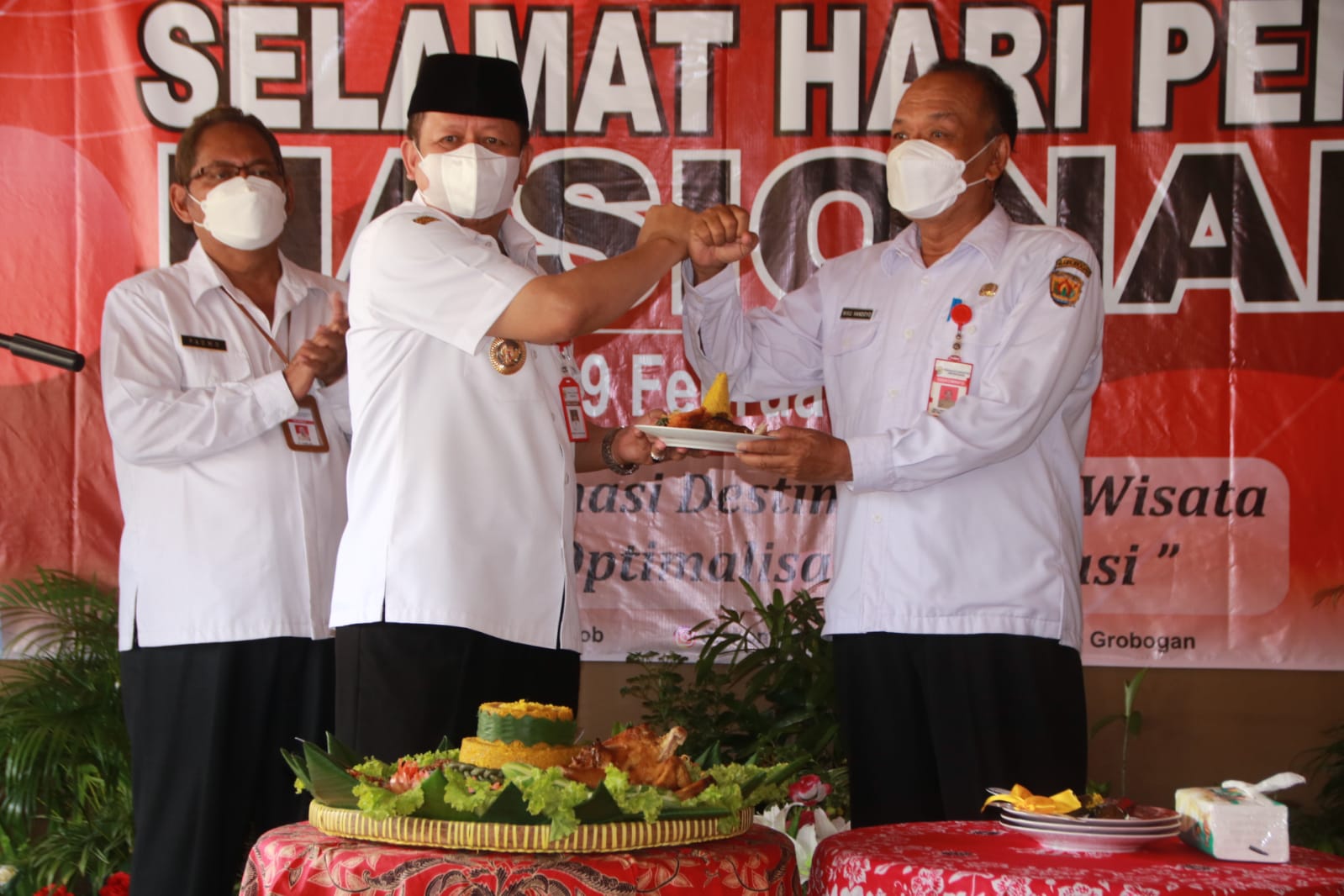 Jurnalis Grobogan Rayakan HPN 2022 di Desa Wisata Geopark Karangsari