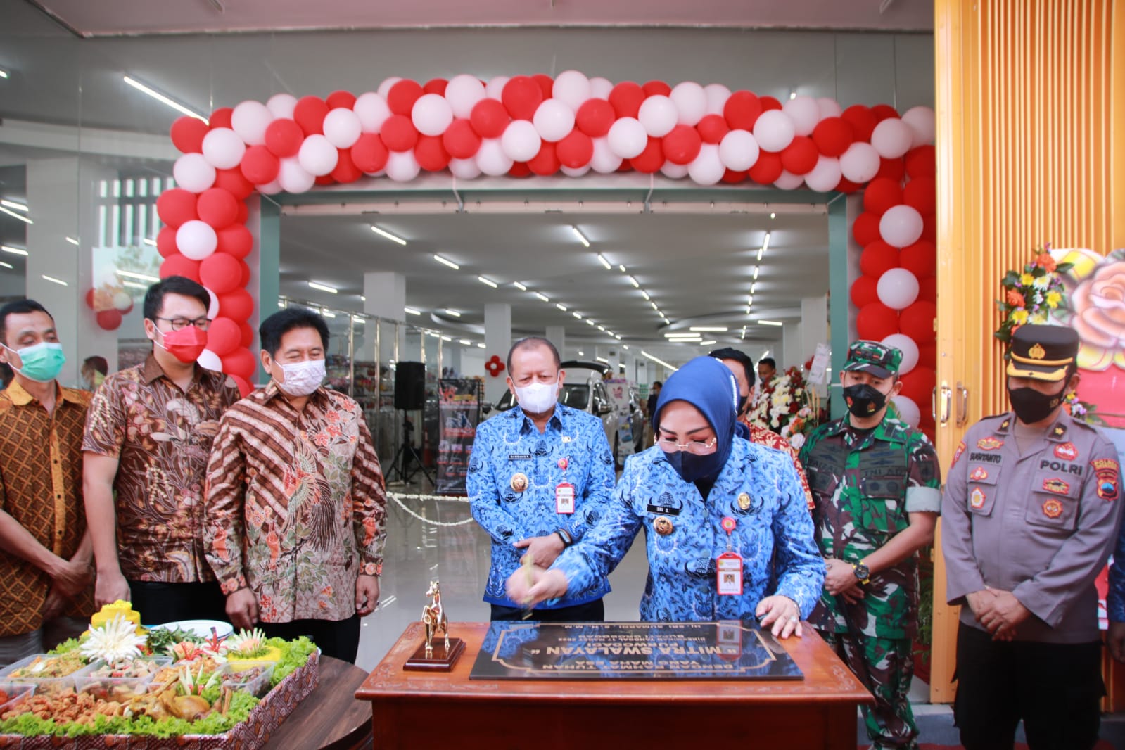 Bupati Grobogan Resmikan Cabang Baru Mitra Swalayan di Purwodadi