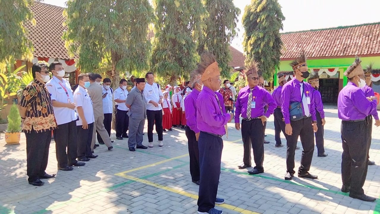 KKKS Jayapura, Lakukan Kunjungan ke SDN 1 Boloh Grobogan 