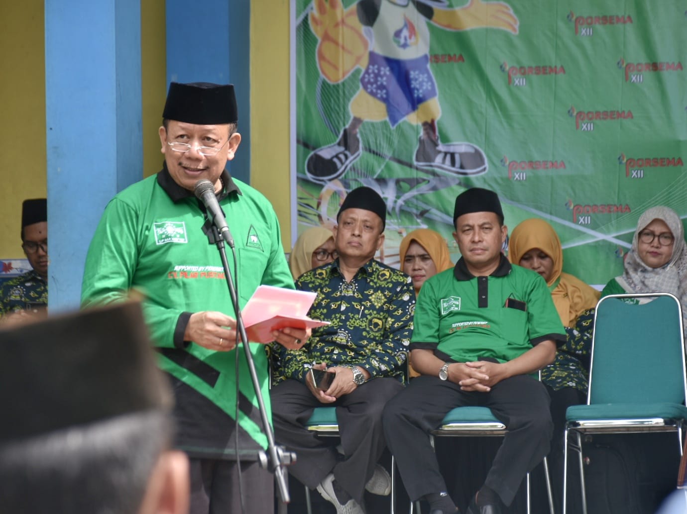 Hadiri PORSEMA Wabup Ajak atlit Warisi Semangat Olimpiade