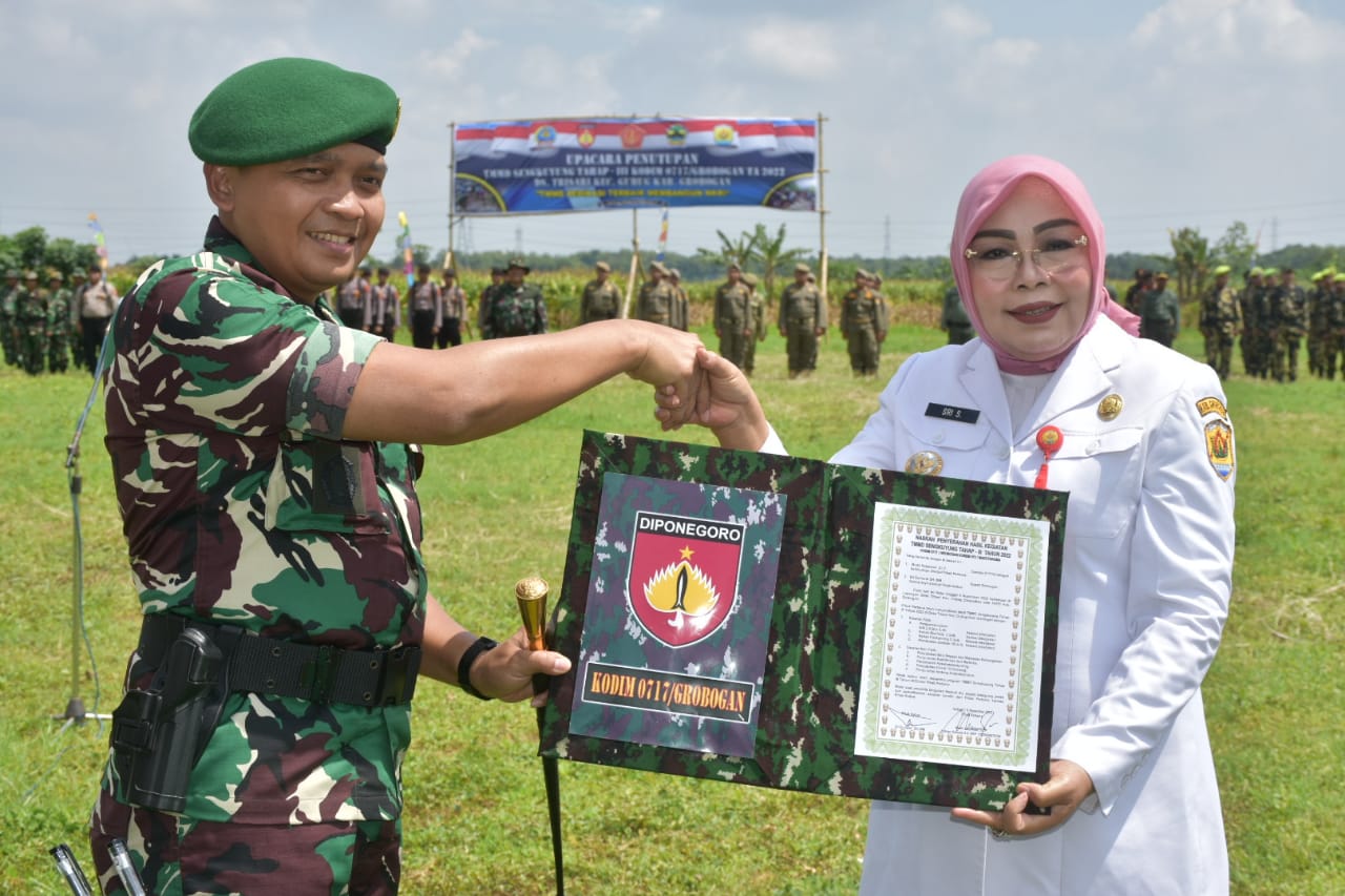 Penutupan TMMD Sengkuyung Tahap III di Desa Trisari