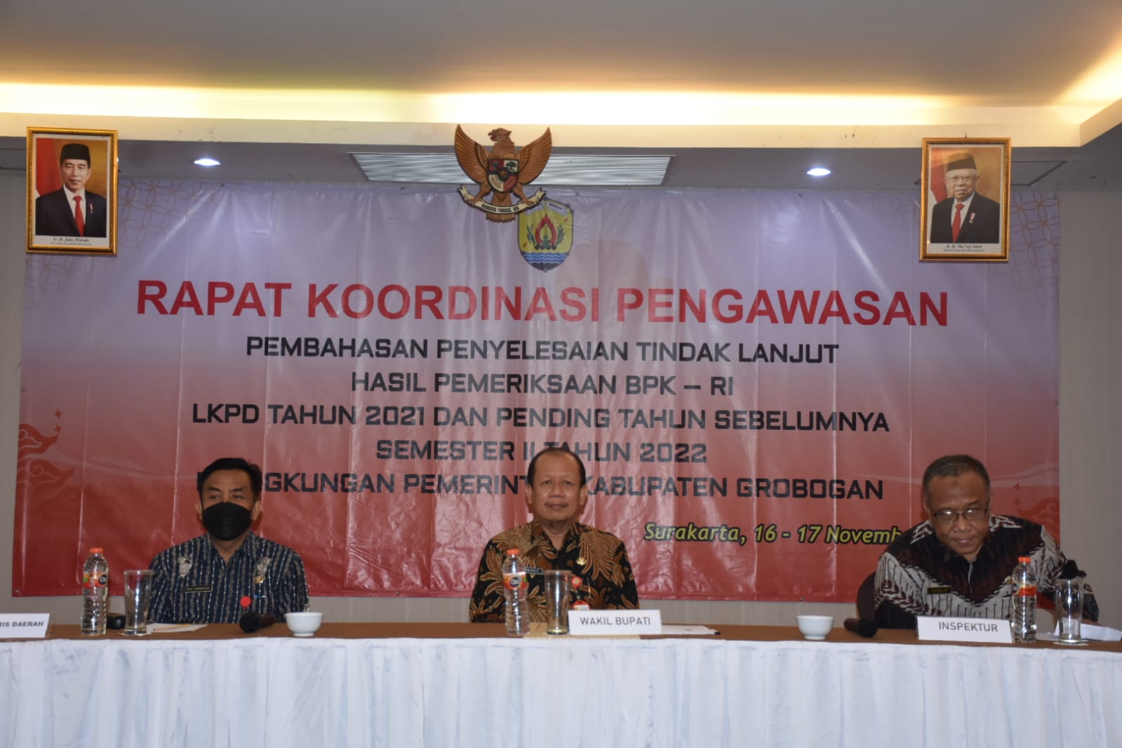 Tindak Lanjuti Rekomendasi BPK , ini harapan Wabup