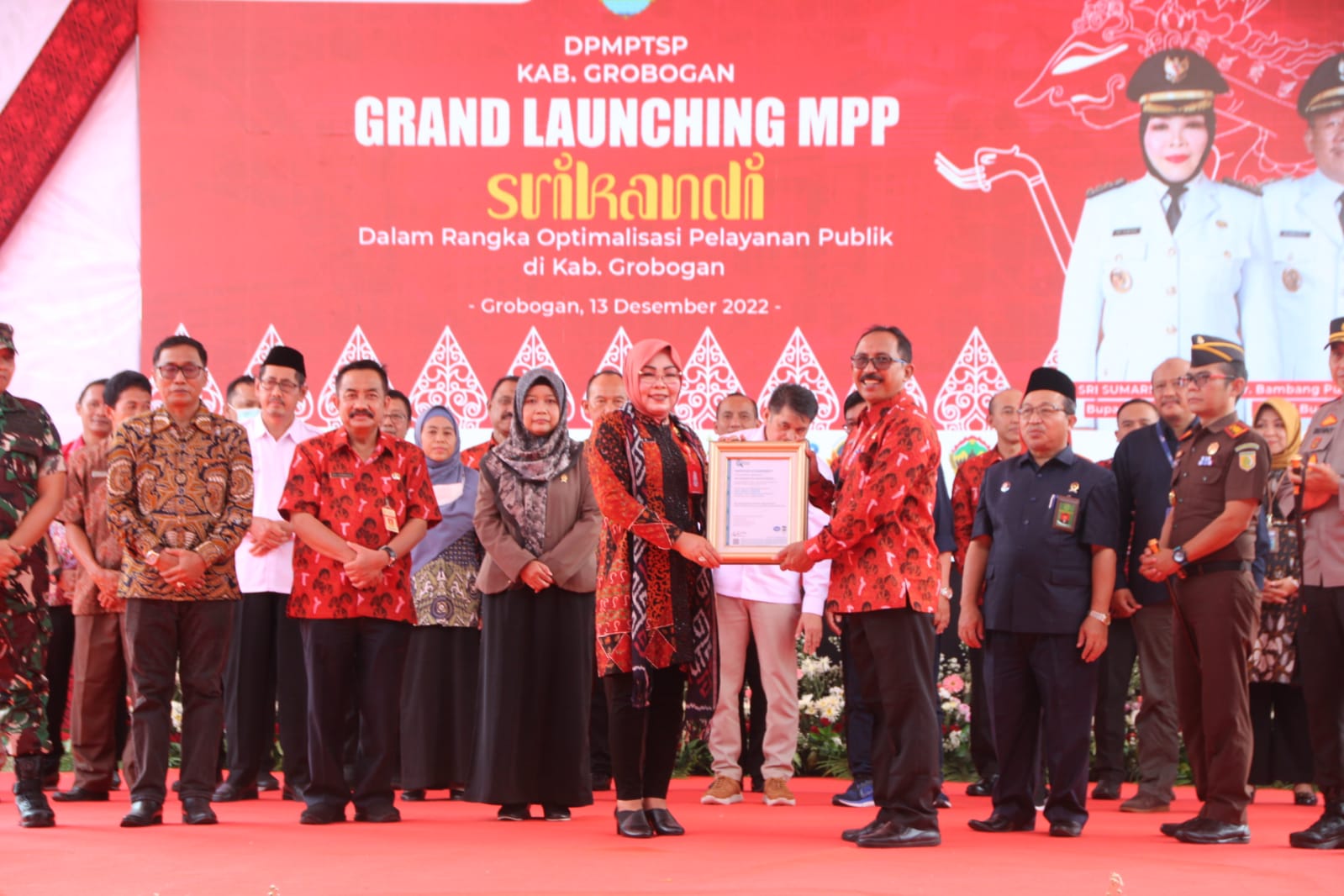 Lewat MPP, Pemkab Grobogan Berkomitmen Berikan  Layanan Terbaik 