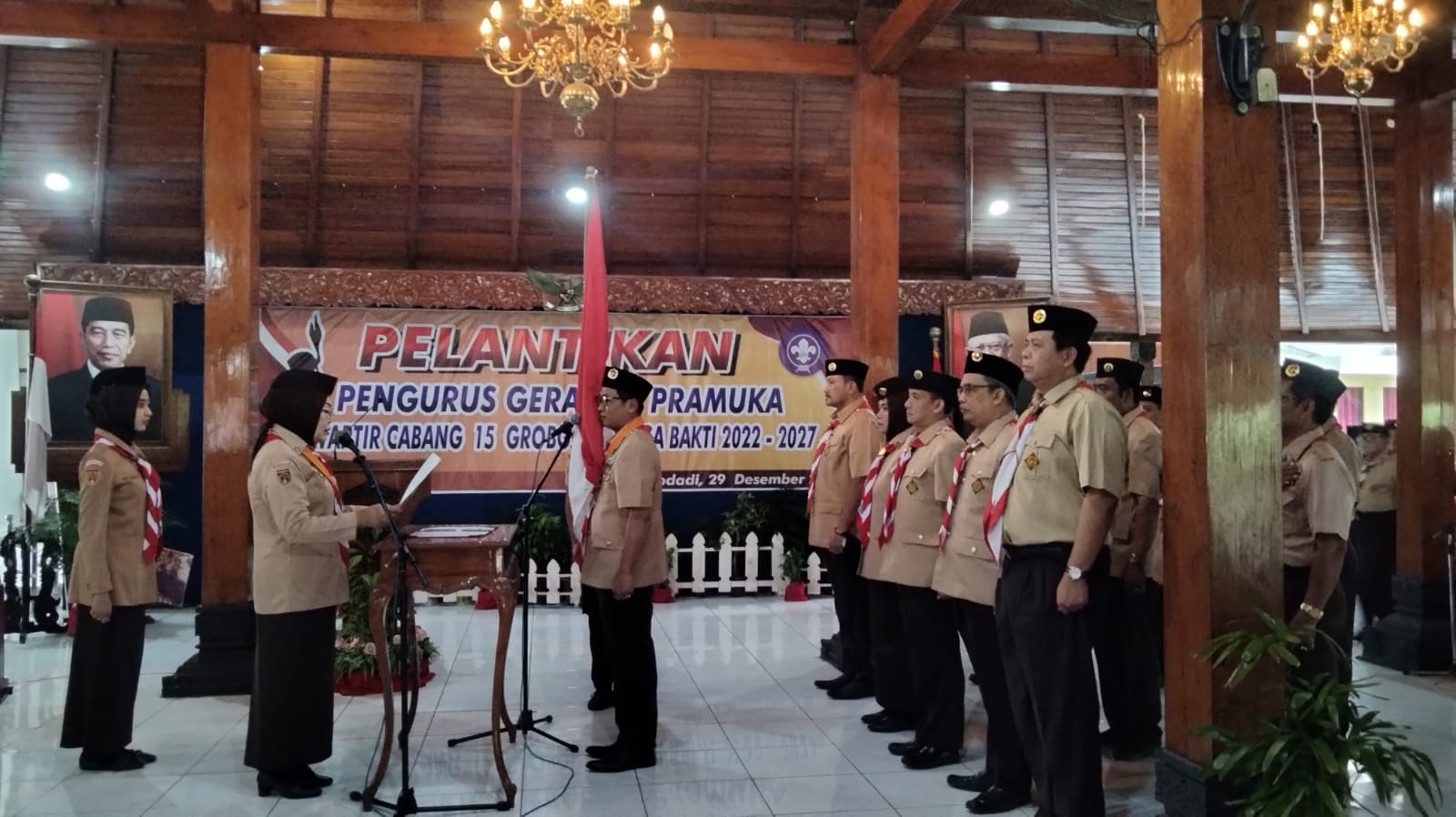 Agus Siswanto Kembali Nahkodai Kwarcab Pramuka Grobogan 