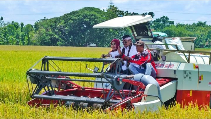 Ke Grobogan, Mentan Pastikan Daerah Penyangga Pangan Aman