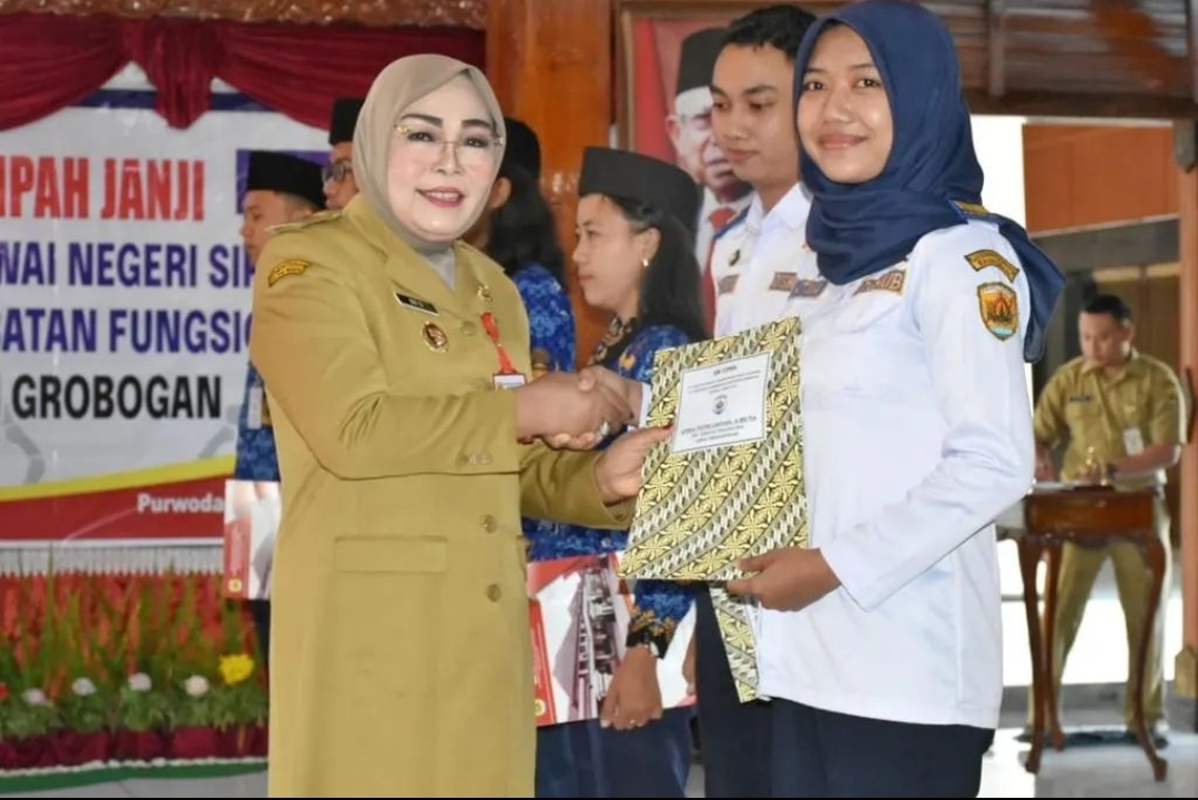 Bupati Grobogan Beri Pesan ke PNS untuk Jaga Kejujuran dan Disiplin 