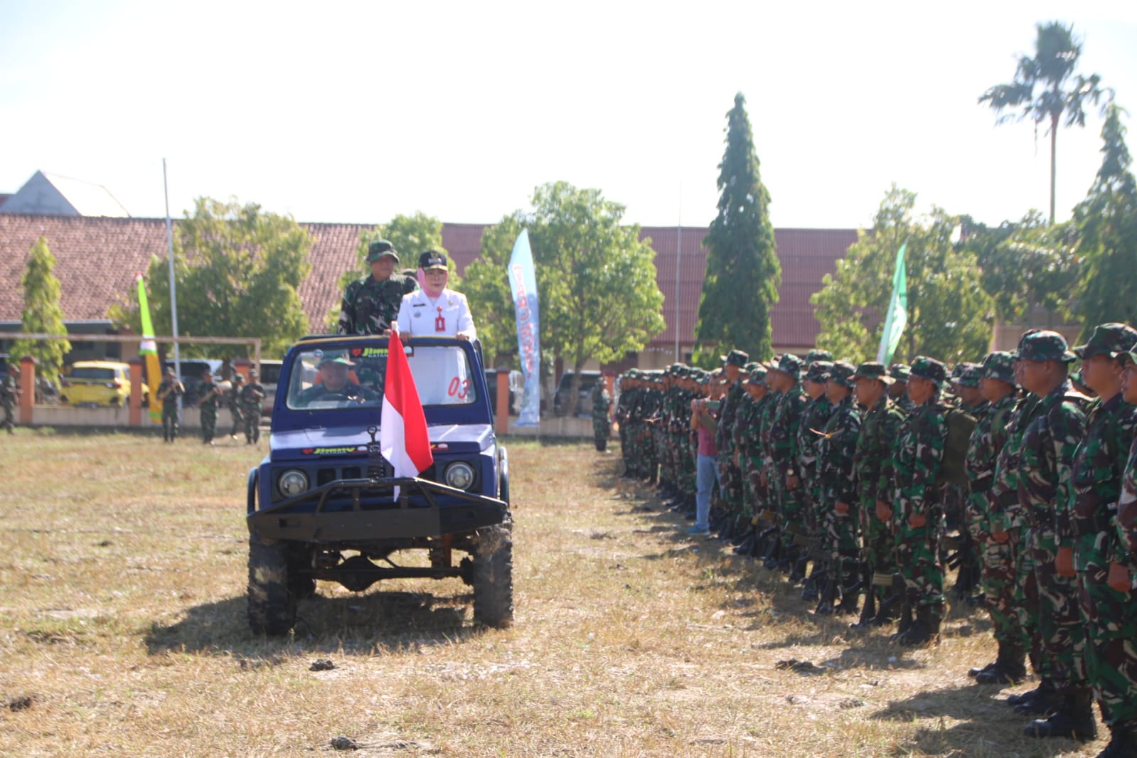 Bupati Grobogan Buka TMMD Reguler ke-117 di Desa Cangkring 