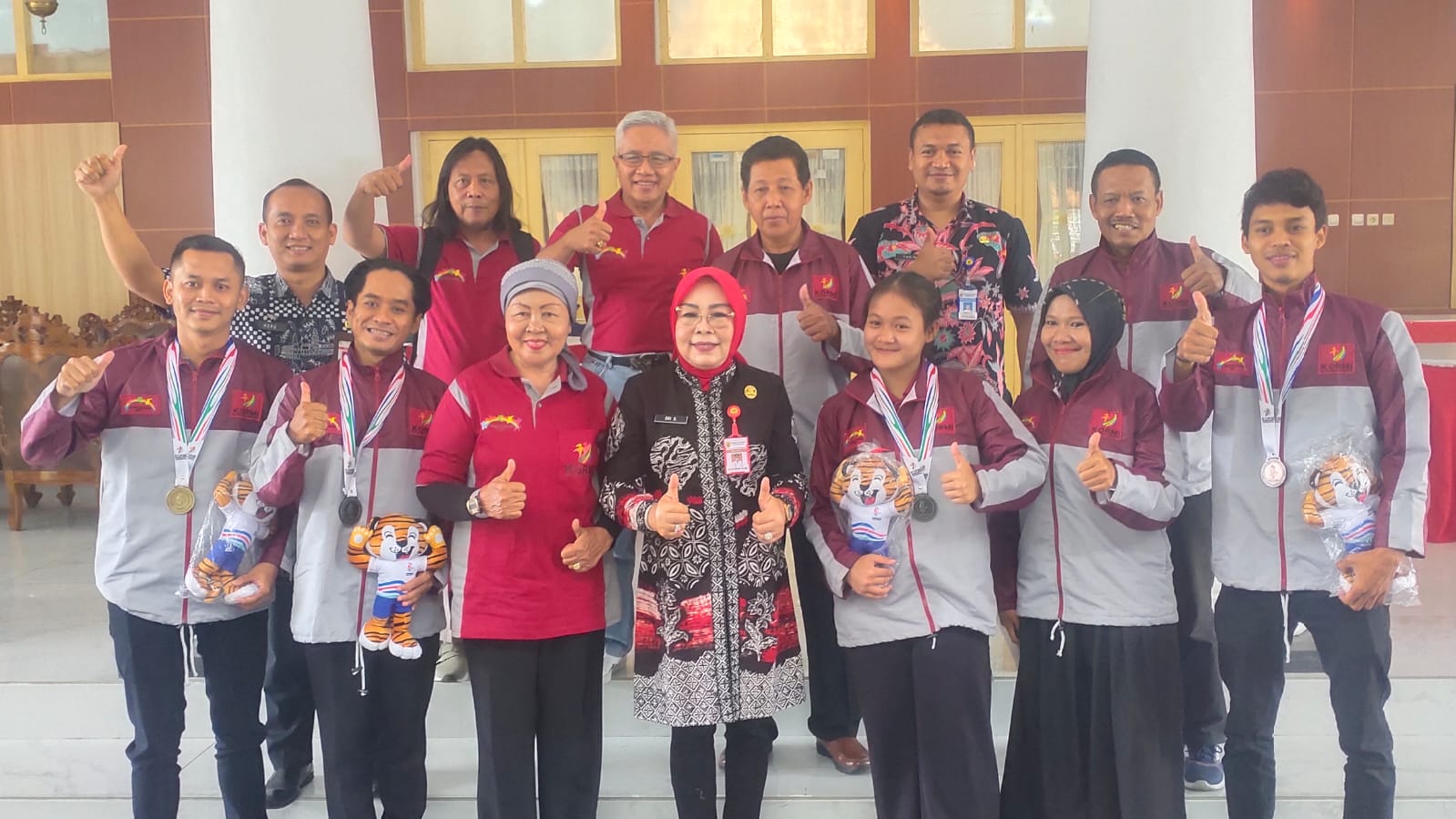 Bupati Apresiasi Atlet KORMI Grobogan Peraih Medali di Ajang FORNAS