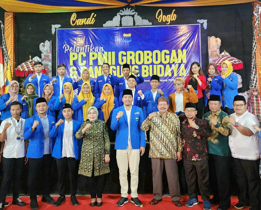 Bupati Sri Sumarni Hadiri Pelantikan Pengurus PMII Grobogan Periode 2023-2024 