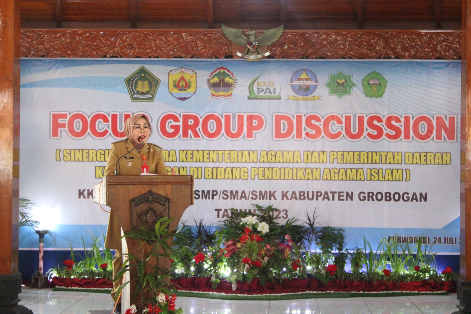 Bupati Buka FGD Sinergitas Kemenag dan Pemkab Grobogan di PAI